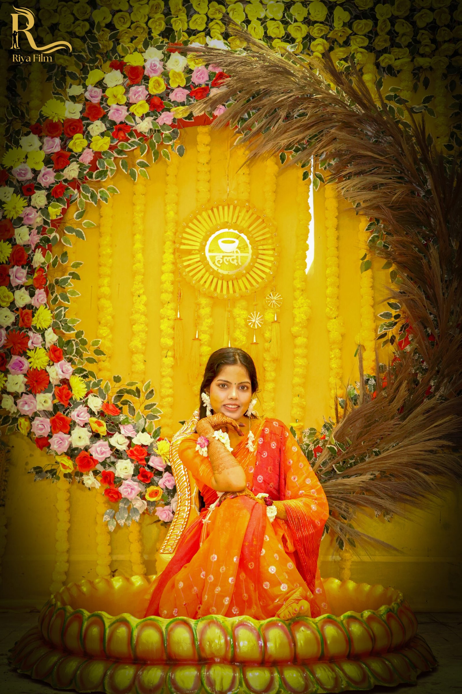 Fine-Art Bridal Portraits by Riya Film