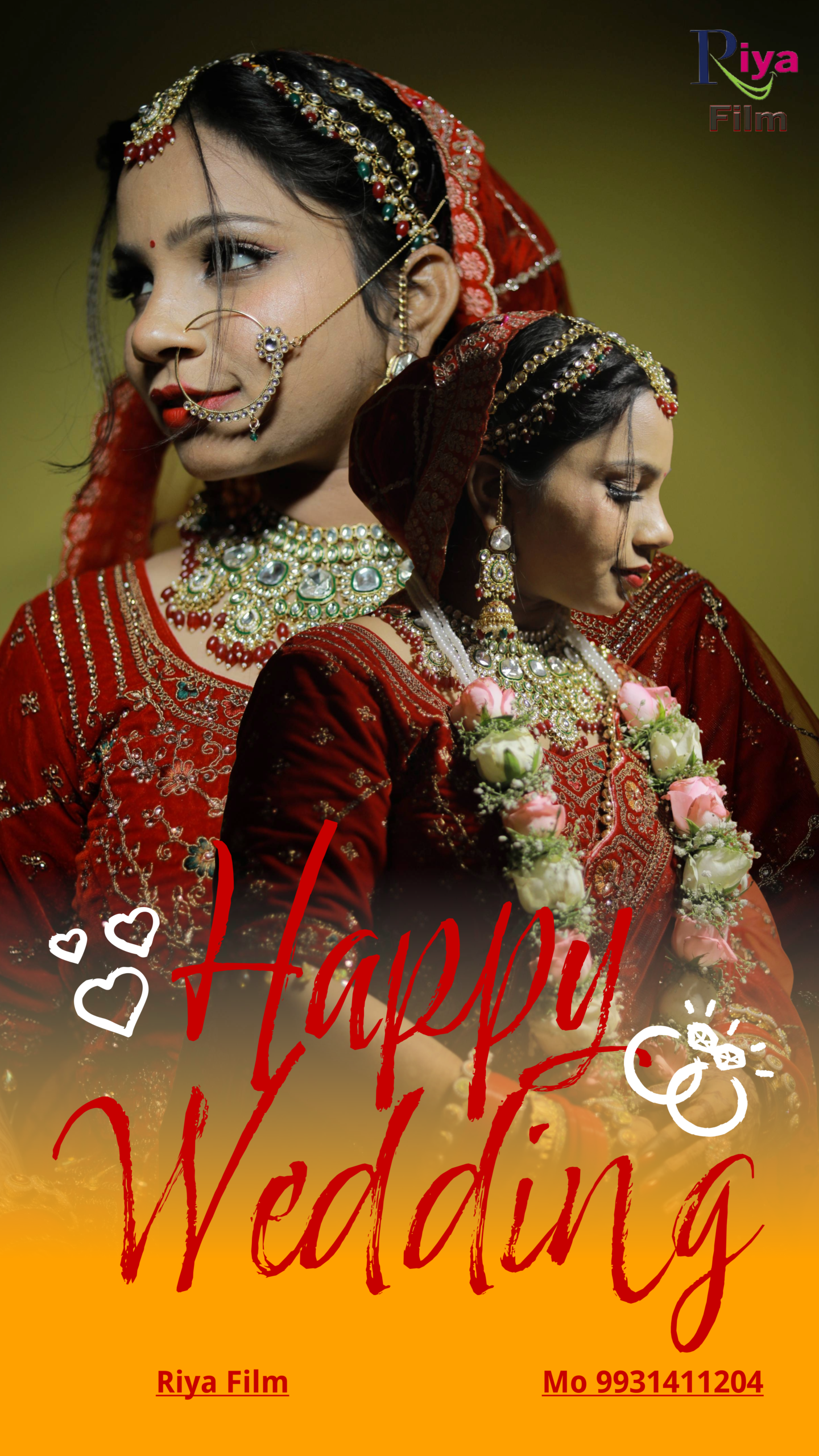 Happy Wedding Cinematic Bridal Shoot Dehri on Sone by Riya Film